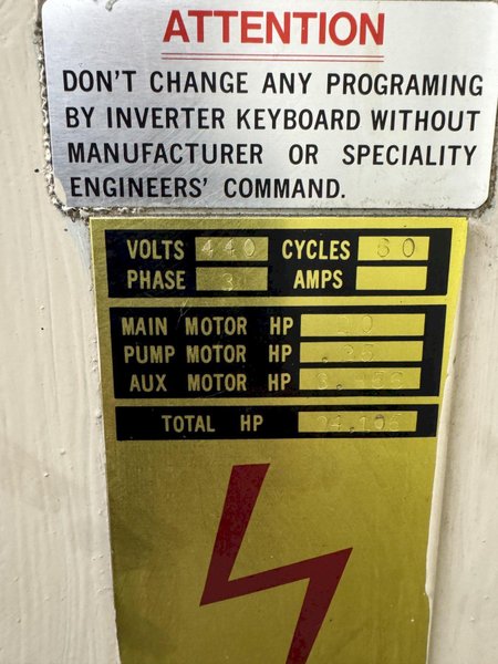 26" X 80" WILLIS ENC2680 CNC FLATBED LATHE. STOCK # 0882225