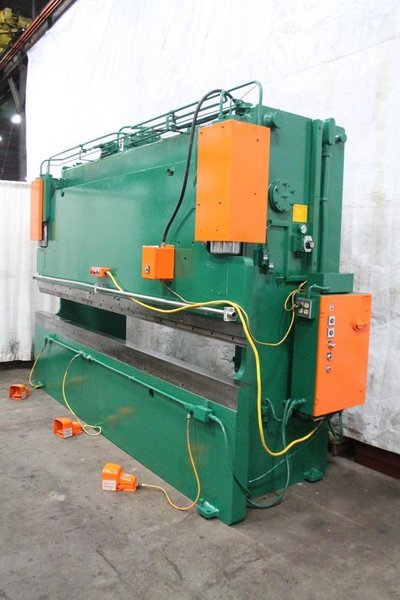 100 Ton x 12' Wysong Hydraulic Press Brake, No Back Gauge