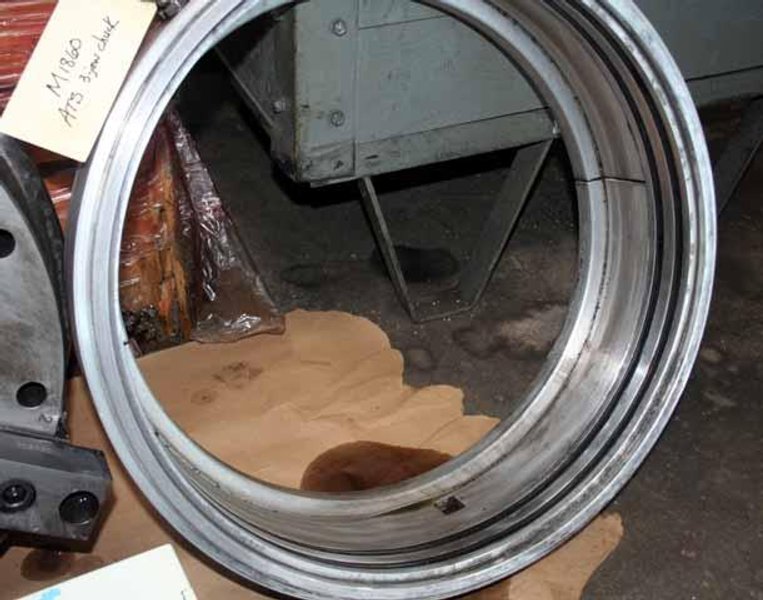 25 3-Jaw ATS Systems Model BP-640-275 Self Contained Pneumatic Power Chuck