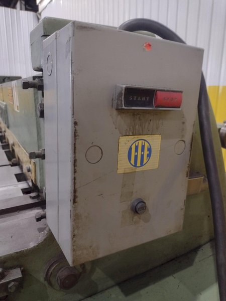 4' X  12 GAUGE PEXTO MODEL #12-U-4K MECHANICAL POWER SHEAR: YOBRO #25664