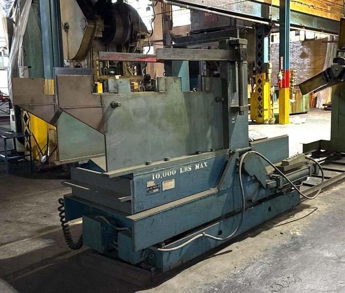 10,000 LBS POWERED COIL UPENDER FLIPPER &amp; TRAVERSING COIL CAR: YOBRO #26285