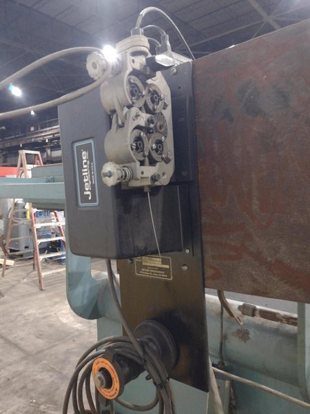 16' JETLINE ENGINEERING MODEL #LWS-192 LONGITUDINAL EXTERNAL SEAM WELDER: YOBRO #25751