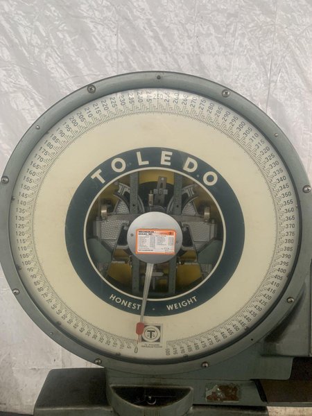 (VINTAGE) TOLEDO 2181 MECHANICAL SCALE. STOCK # 0153024