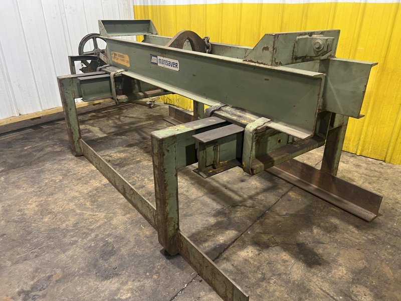 15,000 LBS X 24"-76" ACCO MANSAVER ADJUSTABLE SHEET LIFTER #3296