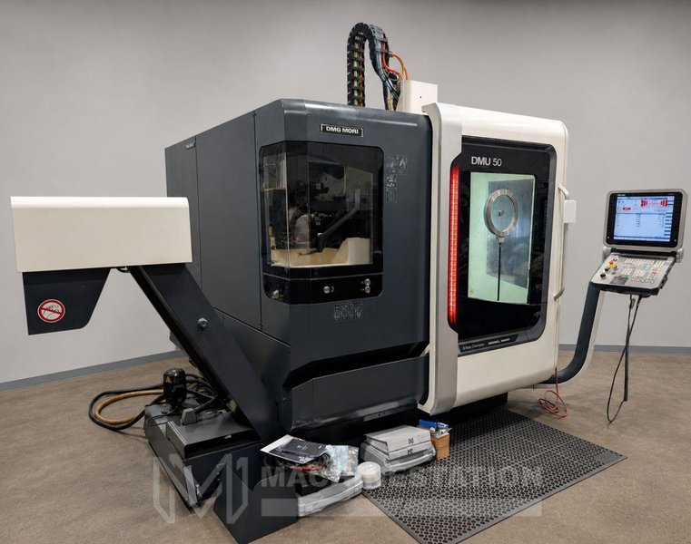 DMG Mori DMU 50 5-Axis CNC Universal Machining Center – 18,000 RPM Mill