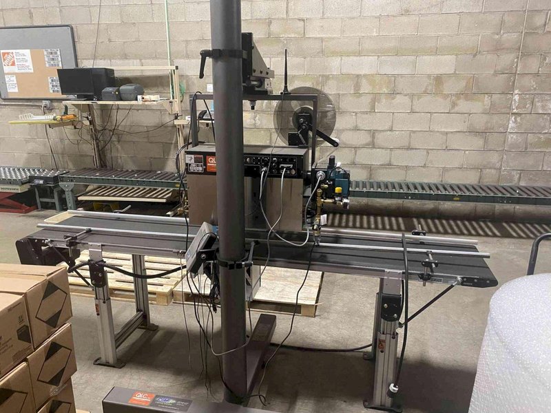 CTM 3600A Labeling System with 16″ x 8′ Conveyor, 2021 – Never Used