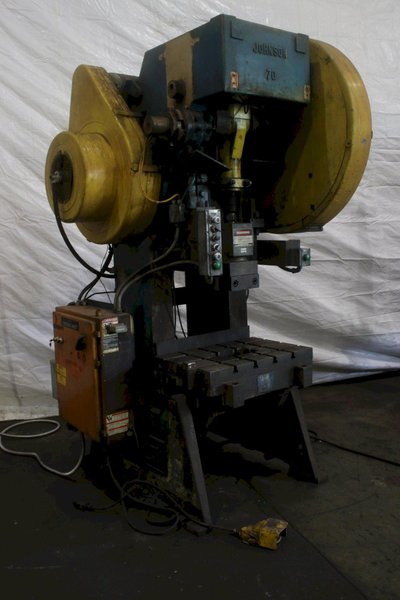 70 TON JOHNSON MODEL # 70 OBI PRESS: STOCK # 74096