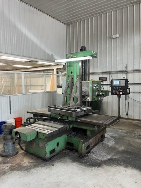 4&quot; WOTAN CNC TABLE-TYPE HORIZONTAL BORING MILL. STOCK #0129725