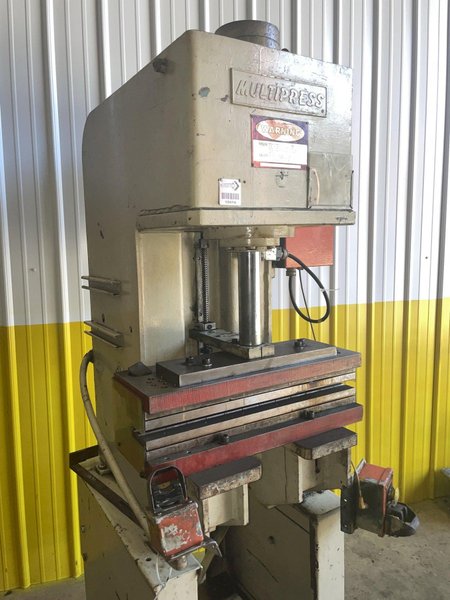8 TON MULTIPRESS MODEL #WR65L HYDRAULIC C-FRAME PRESS: STOCK #15428