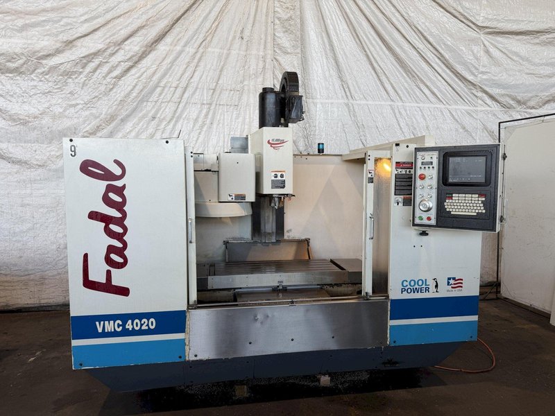 FADAL 4020-HT CNC VERTICAL MACHINING CENTER-1999. STOCK # 1110725