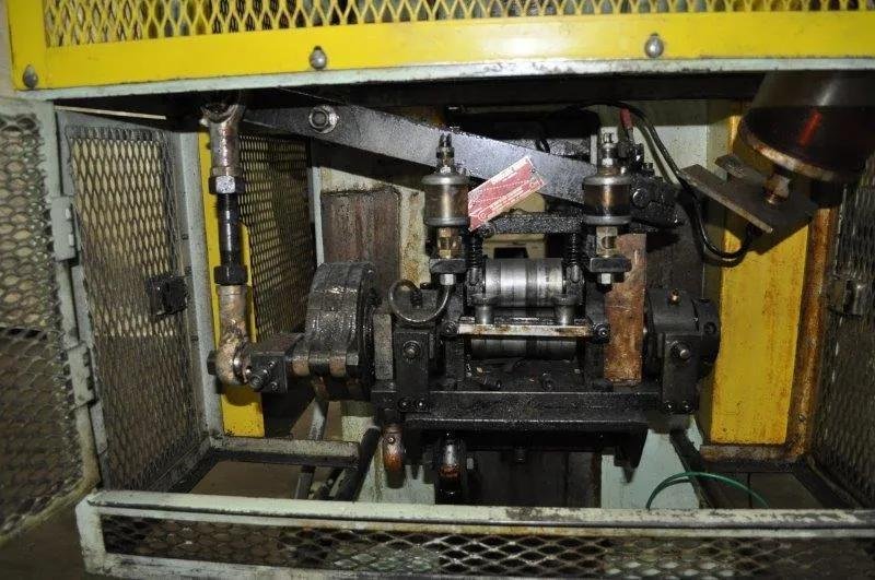 35 Ton V&amp;O Straight Side Double Crank Press w/Air Clutch, Model SS2-35-32