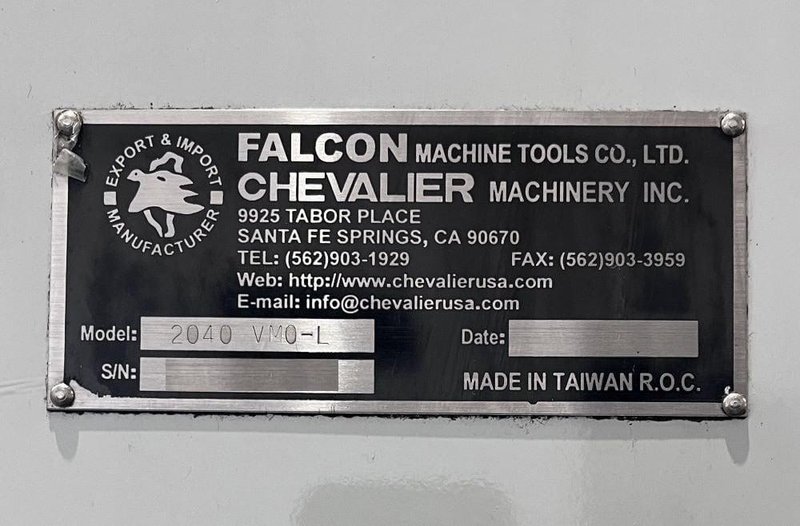 Chevalier 2040 VMC-L CNC Vertical Machining Center