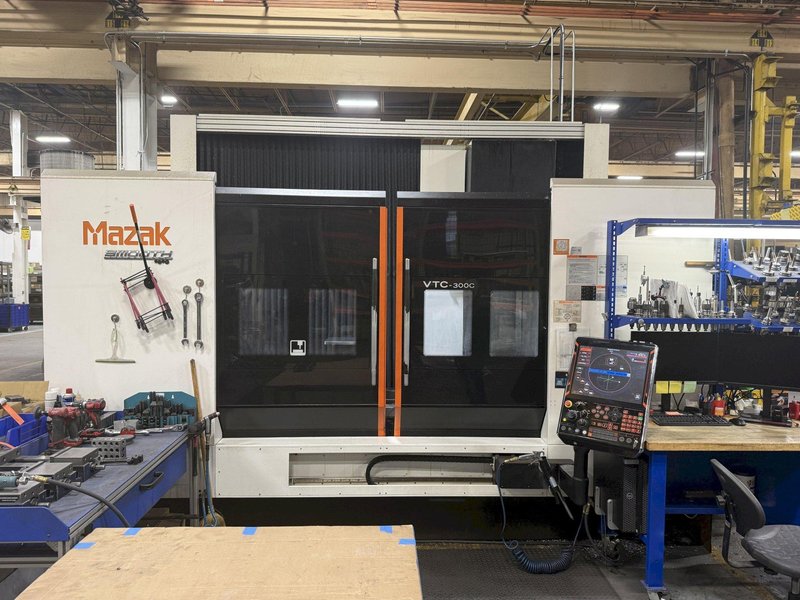 2021 Used Mazak VTC-300C CNC Vertical Machining Center For Sale