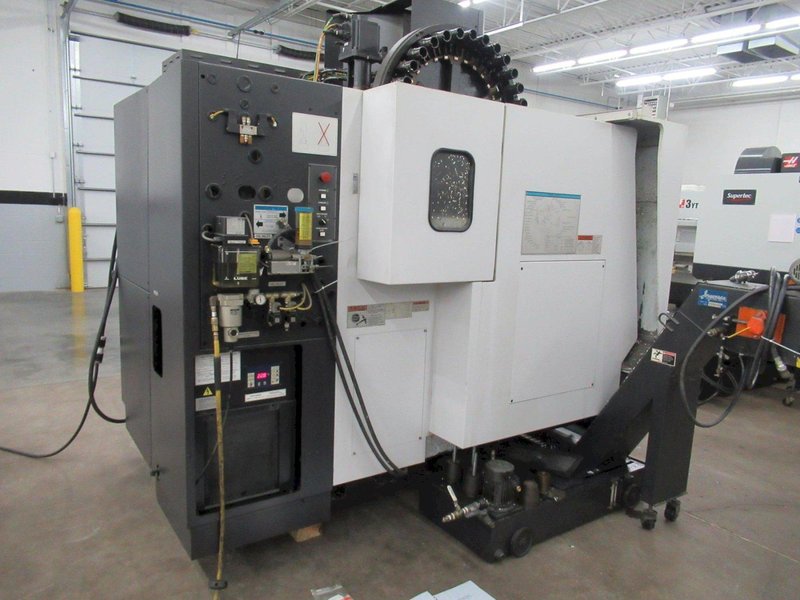 Mazak VCN-410A CNC Vertical Machining Center, 12K RPM, CT 40, Probing, 30 ATC, 22.05" x16.14" x 20.08" Travels- Auction Item