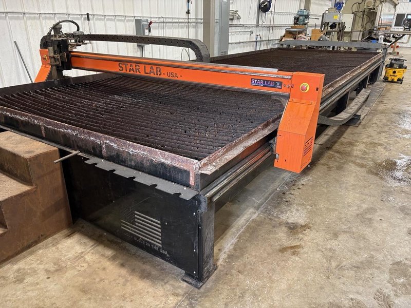 8′ x 24′ Star Lab Hevi Series Plasma Table, 2023 – Hypertherm PowerMax 125 Power Unit