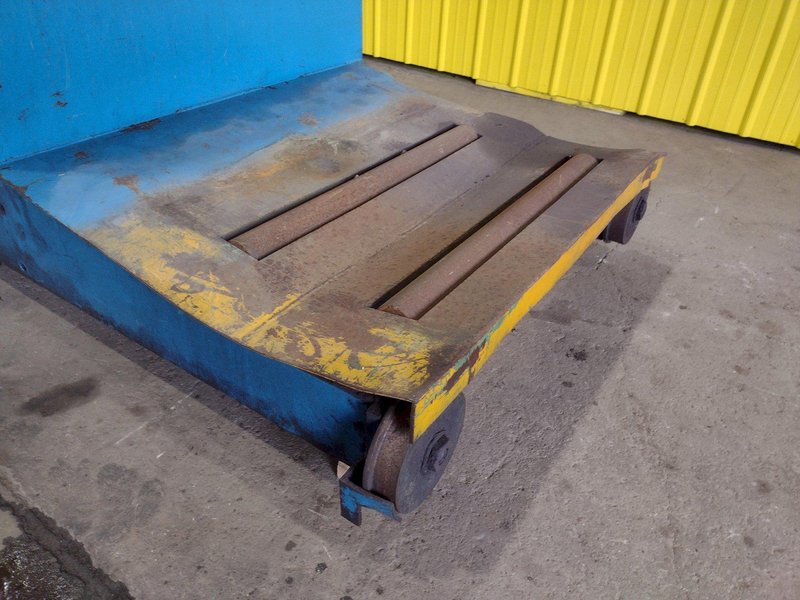 20,000 LBS X 48&quot; HYDRAULIC POWERED COIL CAR: STOCK #17557