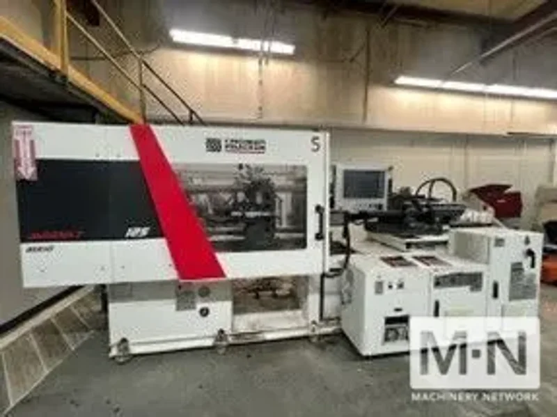 125 TON 7.6 OZ CINCINNATI MTS125 INJECTION MOLDING MACHINE, 2014