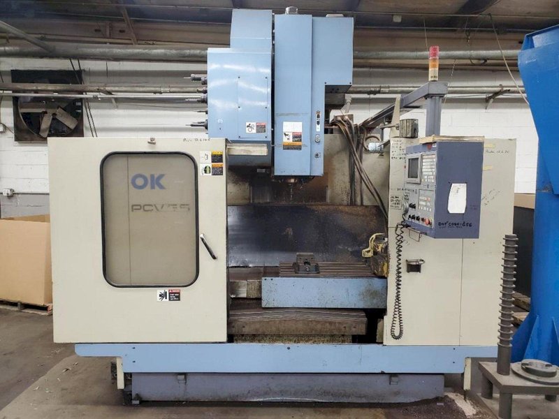 OKK PCV-55 5-AXIS CNC VERTICAL MACHINING CENTER. STOCK # 0527322
