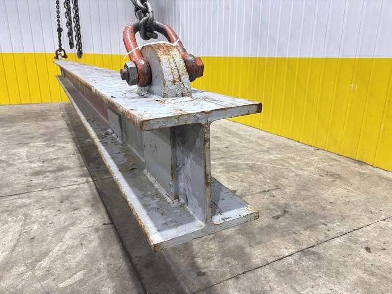 25 TON X 22’ LONG ARCHER STEEL SPREADER BAR / LIFTING BEAM: STOCK #22978