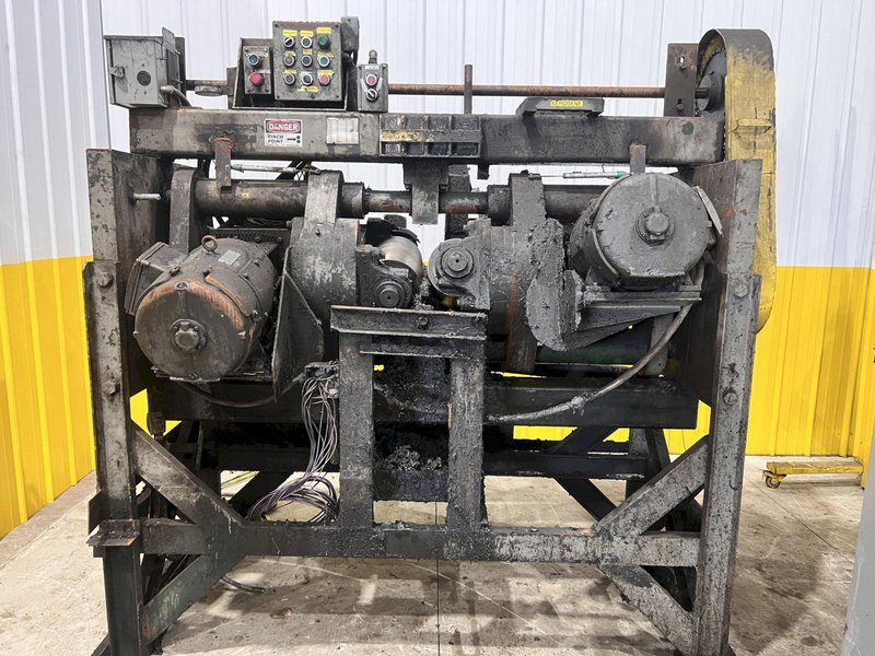 2" ROTARY 2-ROLL TUBE &amp; BAR STRAIGHTENER: STOCK #22570