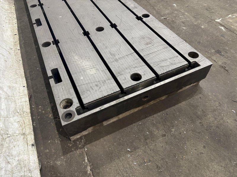 4&#039; X 9&#039; X 7&quot; MIDLAND ROSS T SLOTTED FLOOR PLATES: STOCK #77473