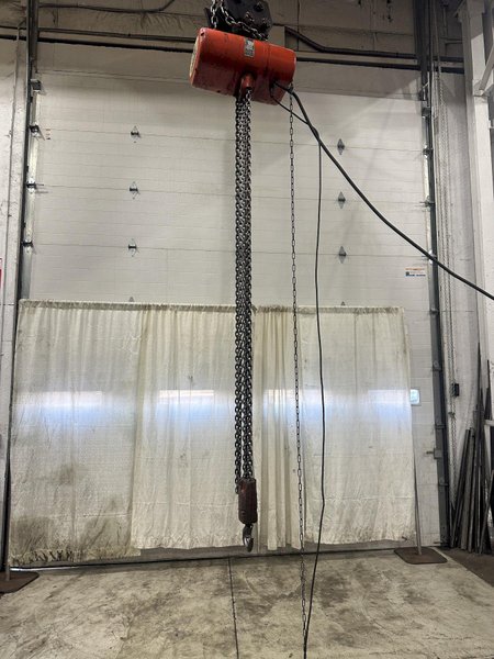 3 TON C &amp; M  ELECTRIC CHAIN HOIST: STOCK #77408