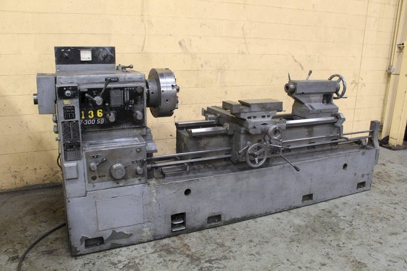 24&quot;/34&quot; X 69&quot;/96&quot; TURRI SLIDING BED LATHE: STOCK #72424