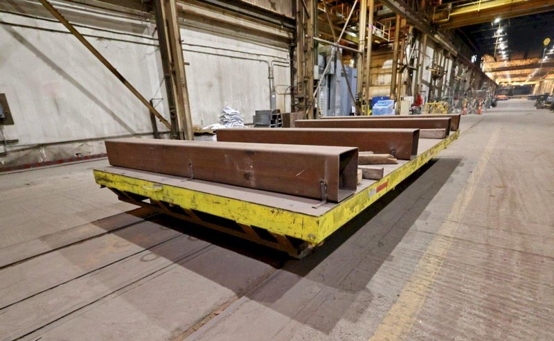 10' X 20' TRANSFER CART W/ 80" BETWEEN WHEELS: YOBRO #24622