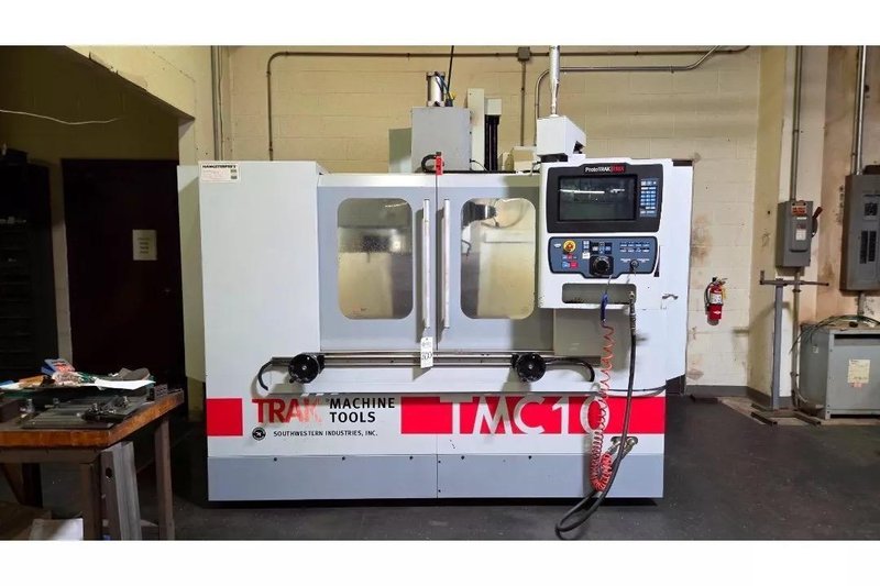 Southwestern Industries TRAK TMC10 CNC Vertical Machining Center, 2022 – ProtoTRAK RMX, 40.75″ X Travel, 16-Tool ATC