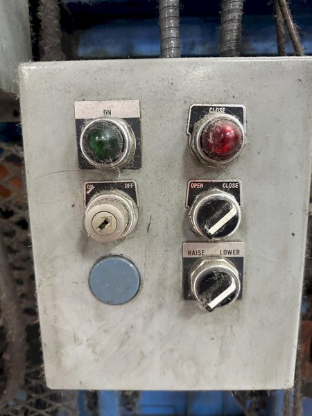 150 TON X 96" X 60" PH HYDRAULICS MODEL #4C150 4 POST HYDRAULIC PRESS, 12" STROKE: YOBRO 24748