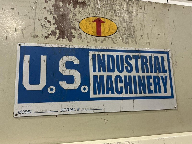 200 TON X 13' U.S. INDUSTRIAL MODEL #US-20012-AC CNC 2-AXIS HYDRAULIC PRESS BRAKE: YOBRO #26157