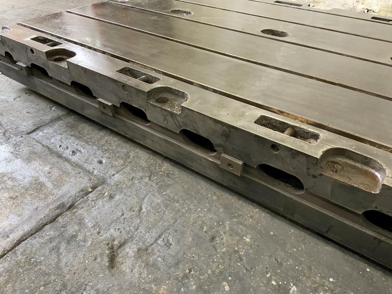 192" X 60" T-SLOTTED FLOOR PLATE: STOCK #81414