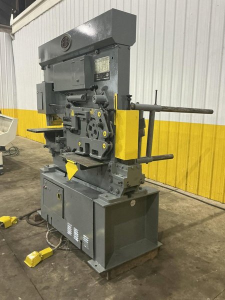 110 TON FICEP HELLER MODEL #UH 1105 HYDRAULIC IRONWORKER: YOBRO #25187
