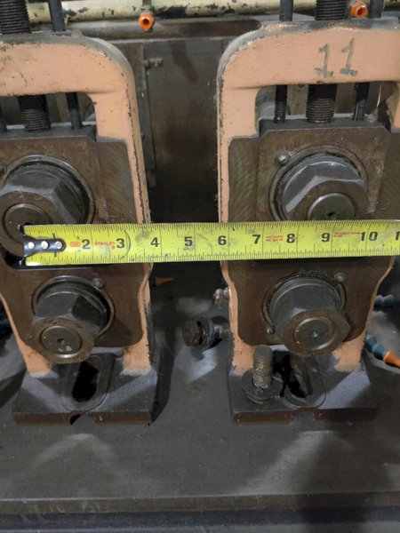 24 STAND X 1.5&quot; TISHKEN MODEL 24-HMW-1-1/2 ROLLFORMER, 8&quot; ROLLSPACE: YOBRO #23969