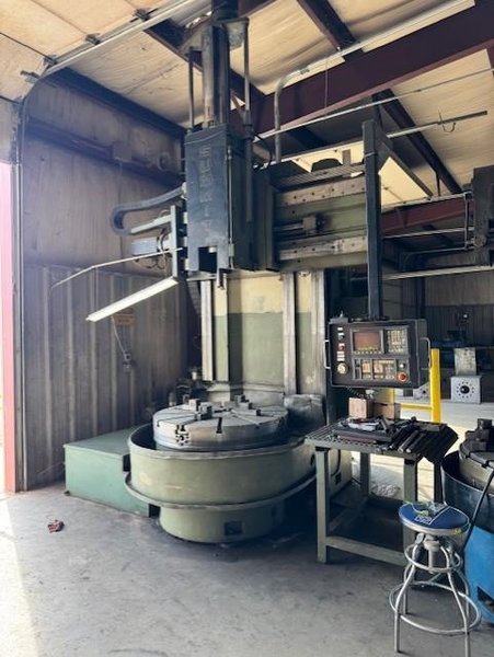48" SUMMIT CNC VERTICAL TURRET LATHE. STOCK # 1218525