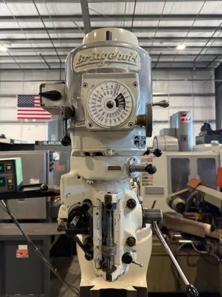 Bridgeport Series 1 Vertical Milling Machine DRO USA #7853
