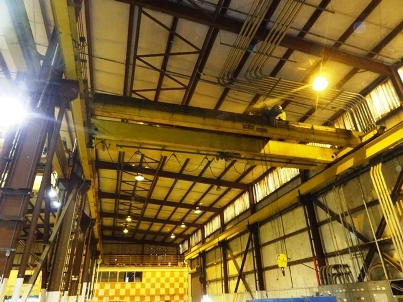 SHAW BOX 10 TON X 35&#039; 9&quot; SPAN, STOCK# 12965J