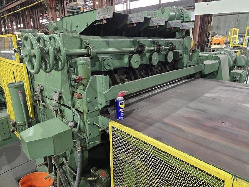 72” x .105” x 50,000# MCKAY/HERR VOSS CUT TO LENGTH LINE