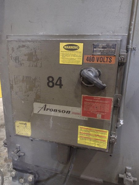 50,000 LB ARONSON MODEL #HD-500VF WELDING POSITIONER: STOCK 24016