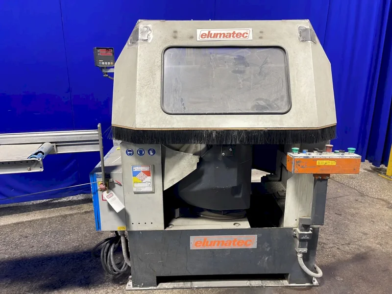 ELUMATEC 7 BAR, 16”X21” TABLE UP-CUT MITER SAW  -  MGS 245/00