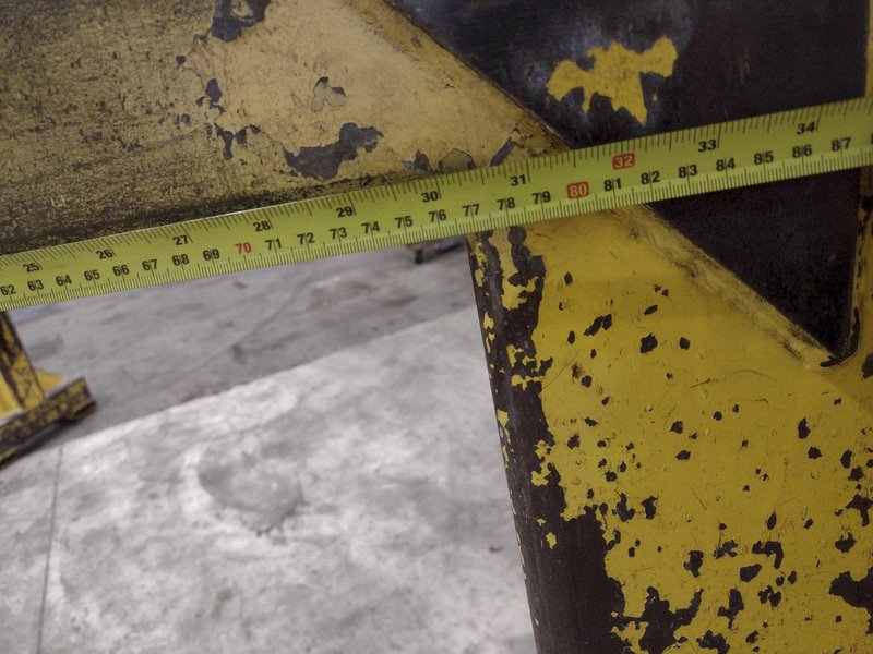 2,000 LB x 42&quot; x 48&quot; NATIONAL IND PALLET LIFTER CRANE ATTACHEMENT: STOCK #22369