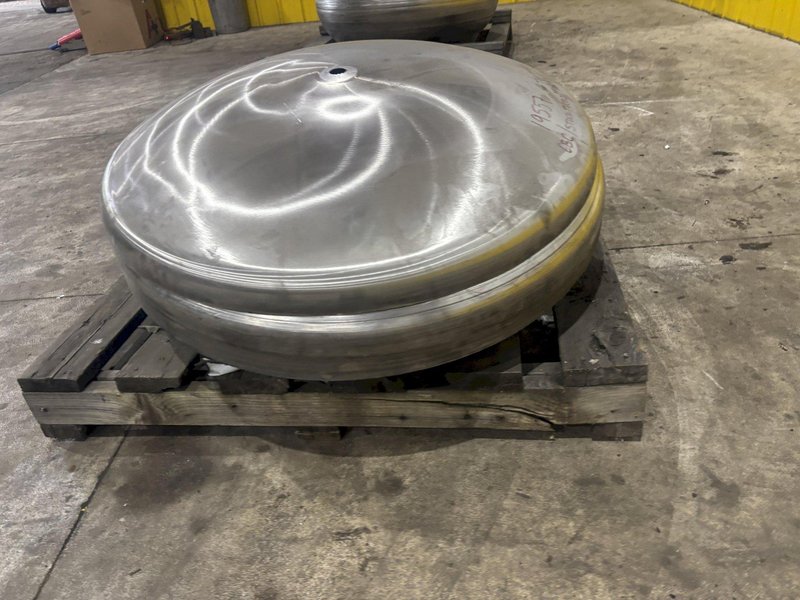 STAINLESS STEEL FLANGED TANK HEADS: STOCK #23191