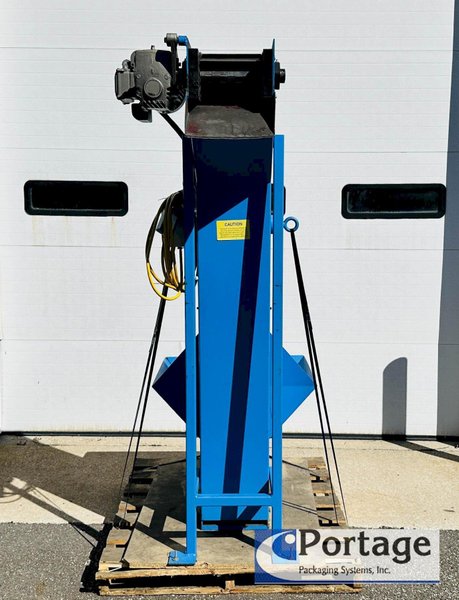 Goessling 90° Up / Elevating / Z Conveyor  |  Screw / Bolt / Material Conveyor