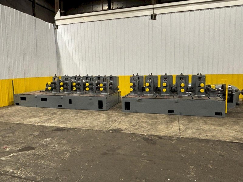 10 STAND X 3&quot; X 42&quot; ROLL-SPACE YODER MODEL #M3 HEAVY DUTY ROLLFORMER, 12 STAND BASE: STOCK #23330