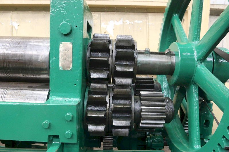 12' X 1/2' BERTSCH MODEL #11 INITIAL PINCH PLATE ROLLS: STOCK #69569