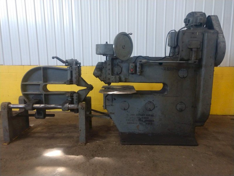 1/4" X 36" KLING #250 ROTARY CIRCLE SHEAR: STOCK 13245