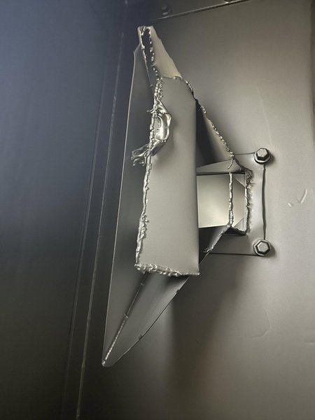 36&quot; X 72&quot; GOFF MODEL #3672D SPINNER HANGER SHOT BLAST CLEANING SYSTEM, NEW 2006: STOCK #22470