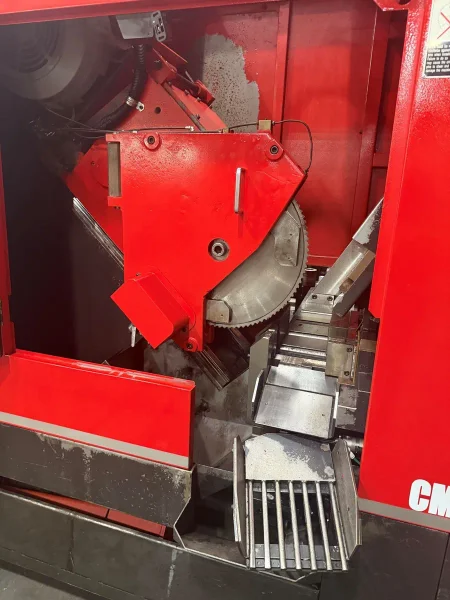 USED AMADA MODEL CMB 150 6" FULLY AUTOMATIC CIRCULAR CARBIDE SAW. Year: 2012