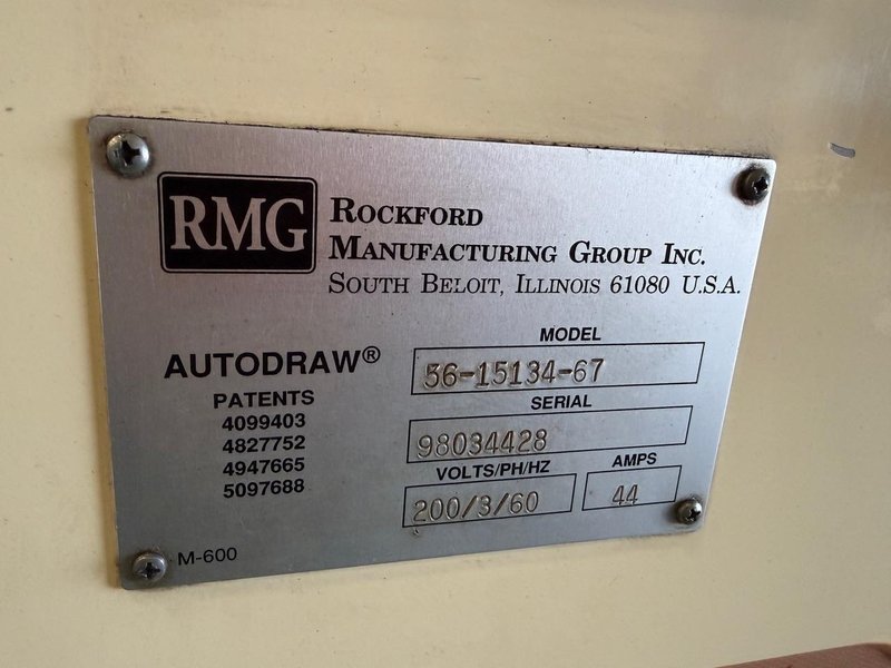 RMG Model 56-15134-87  High Speed Wire Drawer