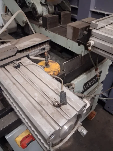 Maxisaw MX370FA Fully Automatic Cold Saw 15" Blade Yaskawa VFD Variable Speed 20-1800 RPM $6,900 FOB San Jacinto, CA